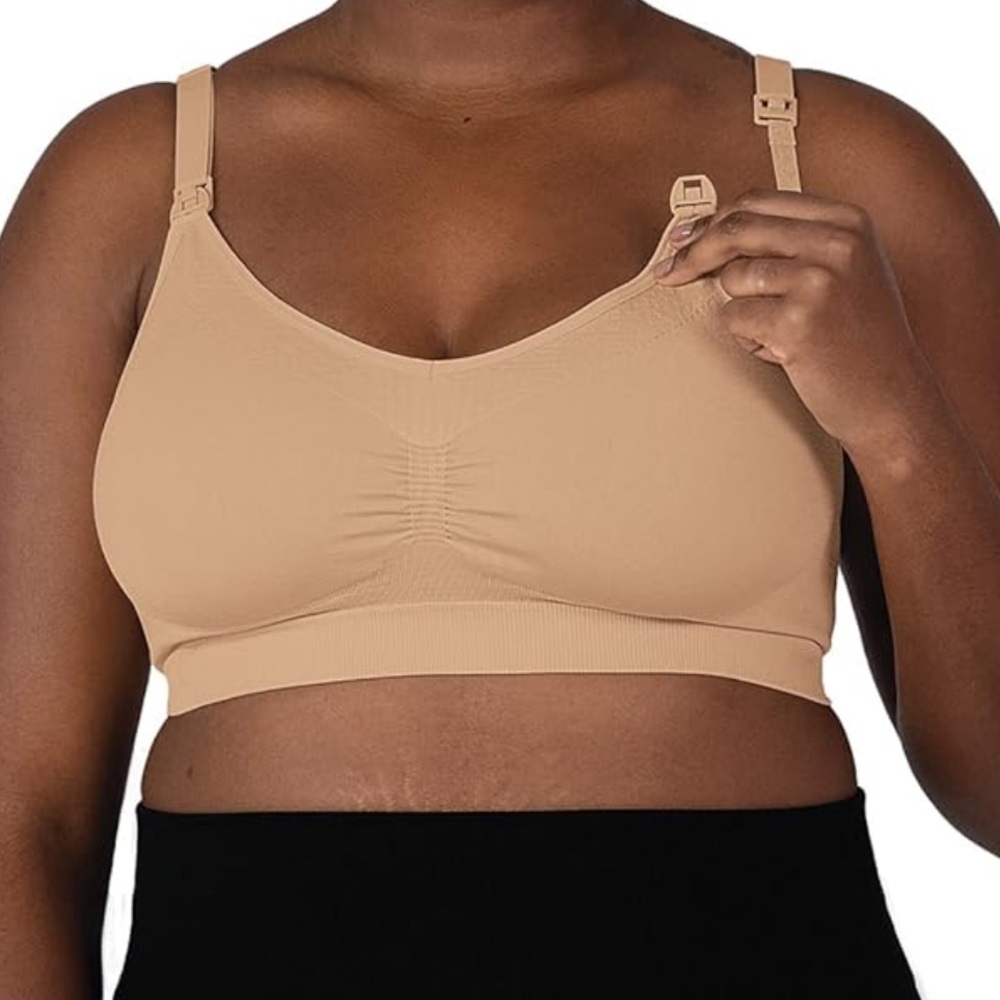 NWOT Adjustable Women's Comfort Maternity/Nursing Bra, Seamless Size XXL - Picture 3 of 9